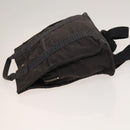 HERMES Her Line A Dos MM Backpack Canvas Gray Silver Auth bs26679-4