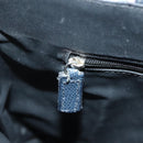 BURBERRY Nova Check Hand Bag Nylon Pink Silver Auth bs26692-11