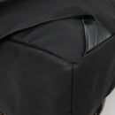 VERSACE Medusa Shoulder Bag Nylon Leather Black Gold Auth bs26702-17