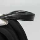 VERSACE Medusa Shoulder Bag Nylon Leather Black Gold Auth bs26702-7