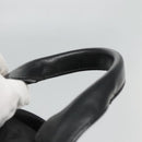 VERSACE Medusa Shoulder Bag Nylon Leather Black Gold Auth bs26702-8