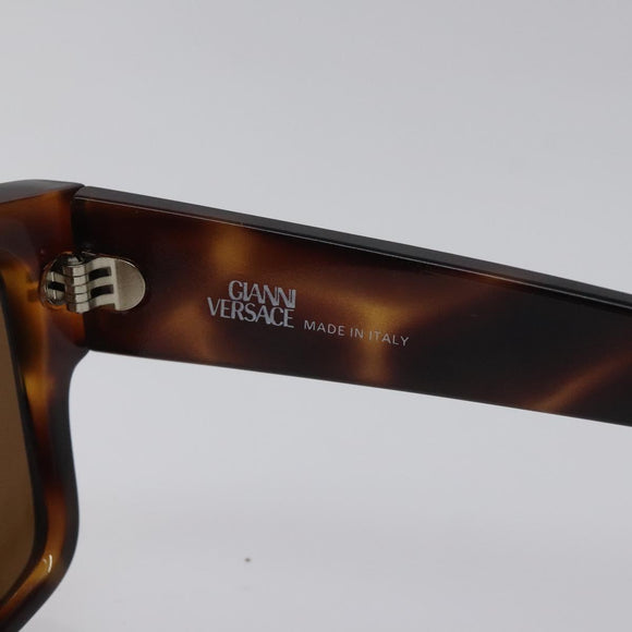 Gianni Versace Sunglasses plastic Brown Auth bs26712