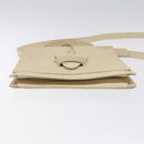 LOEWE Barcelona Hand Bag Leather 2way Beige Auth bs26715-5