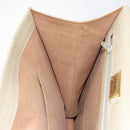 LOEWE Barcelona Hand Bag Leather 2way Beige Auth bs26715-22