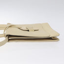 LOEWE Barcelona Hand Bag Leather 2way Beige Auth bs26715-4