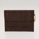 ETRO Paisley Bag PVC Canvas 2Set Brown Beige Auth bs26728-10