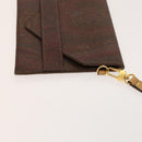 ETRO Paisley Bag PVC Canvas 2Set Brown Beige Auth bs26728-12