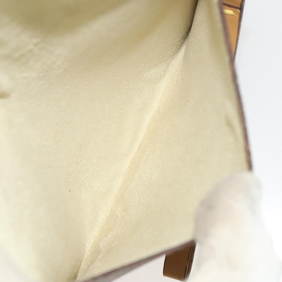 ETRO Paisley Bag PVC Canvas 2Set Brown Beige Auth bs26728