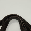 Chloe Hand Bag Enamel Brown Auth bs26736-8