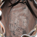 BURBERRY Nova Check Blue Label Bag Leather Canvas 2Set Beige Auth bs26744-10