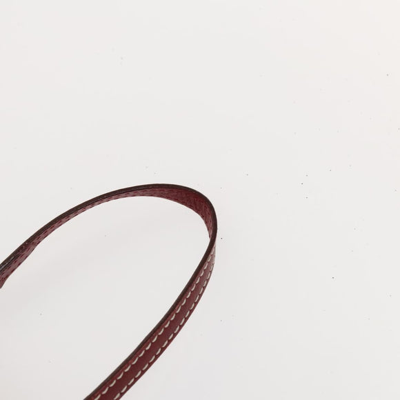 BURBERRY Nova Check Blue Label Bag Leather Canvas 2Set Beige Auth bs26744