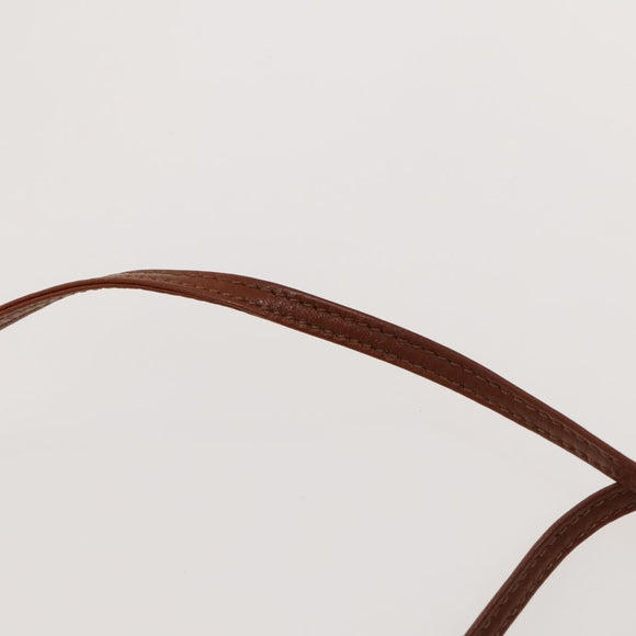 BALLY Shoulder Bag Leather PVC 3Set Beige Black Auth bs26746