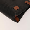 BALLY Shoulder Bag Leather PVC 3Set Beige Black Auth bs26746-16