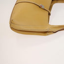 BALLY Shoulder Bag Leather PVC 3Set Beige Black Auth bs26746-4