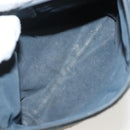 Christian Dior Trotter Canvas Pouch 2Set Blue Beige Silver Auth bs26748-8