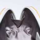 CHANEL Pouch Enamel Silver CC Auth bs26759-19