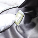 CHANEL Pouch Enamel Silver CC Auth bs26759-12