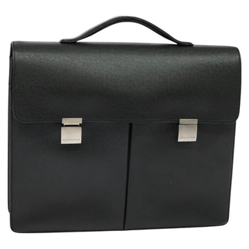 LOUIS VUITTON Taiga Serviette Kazan Business Bag Ardoise M30802 LV Auth bs26764
