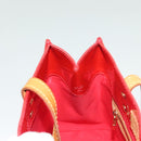 LOUIS VUITTON Monogram Vernis Reade PM Hand Bag Red Rouge M91088 LV Auth bs26765-19