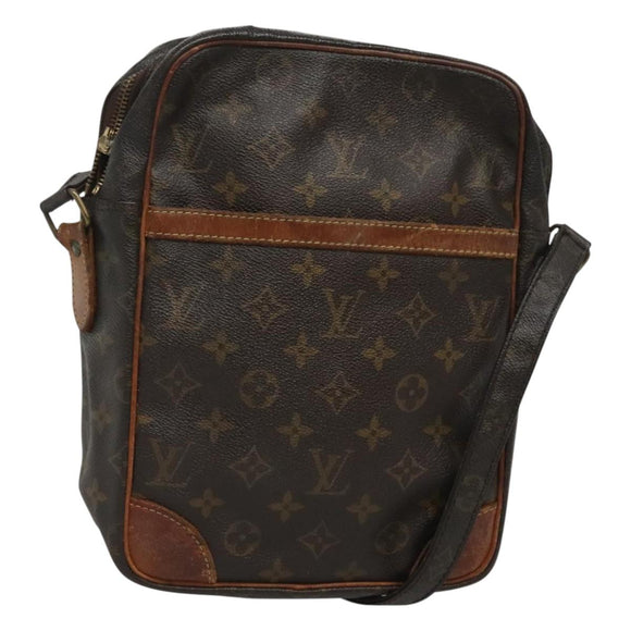 LOUIS VUITTON Monogram Danube MM Shoulder Bag M45264 LV Auth bs26766