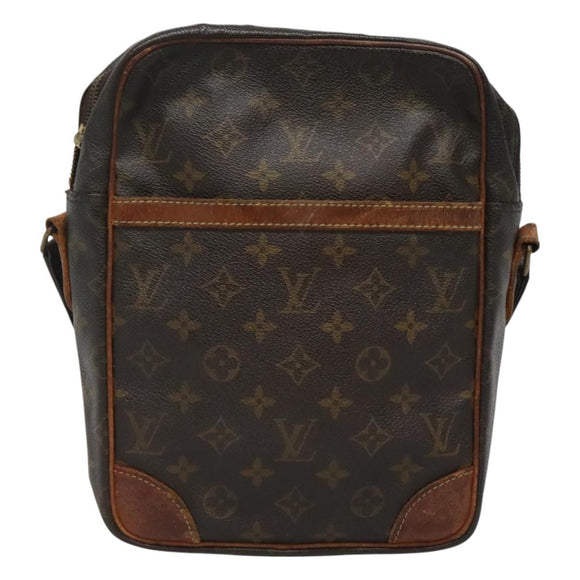 LOUIS VUITTON Monogram Danube MM Shoulder Bag M45264 LV Auth bs26766
