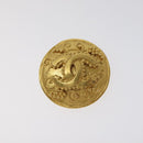 CHANEL Earring metal Gold CC Auth bs26771-6