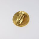 CHANEL Earring metal Gold CC Auth bs26771-7