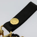 CHANEL Chain Wallet Lamb Skin Black Gold CC Auth bs26777-18