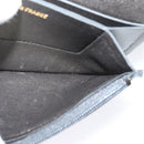 CHANEL Chain Wallet Lamb Skin Black Gold CC Auth bs26777-21