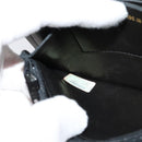 CHANEL Chain Wallet Lamb Skin Black Gold CC Auth bs26777-22