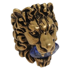 GUCCI Ring Metal Gold Auth bs26778