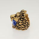GUCCI Ring Metal Gold Auth bs26778-5