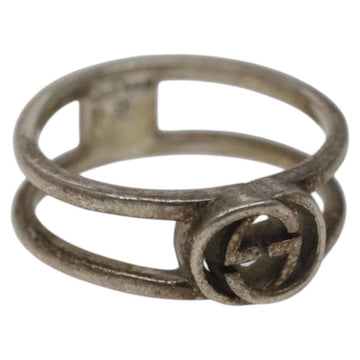 GUCCI Ring Ag925 Silver Auth bs26779