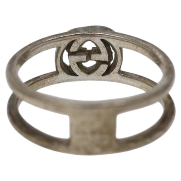 GUCCI Ring Ag925 Silver Auth bs26779