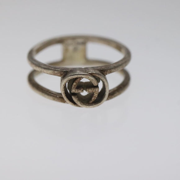 GUCCI Ring Ag925 Silver Auth bs26779