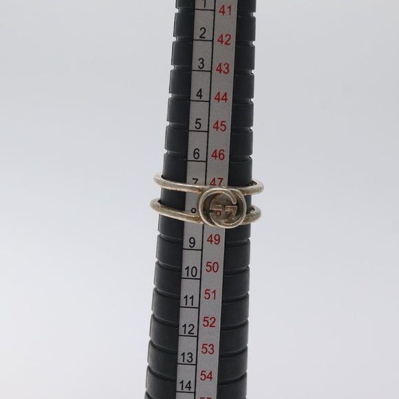 GUCCI Ring Ag925 Silver Auth bs26779