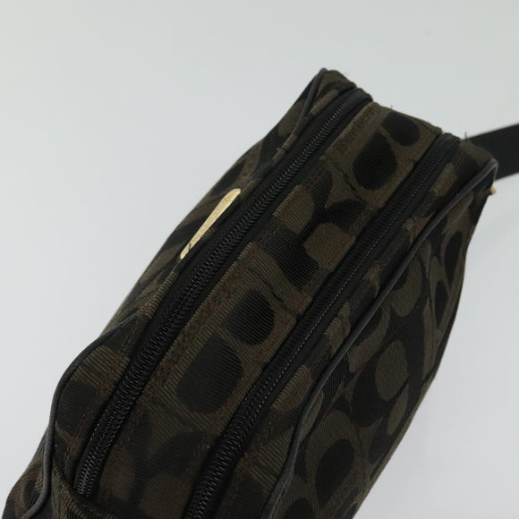 Burberrys Nova Check Shoulder Bag Canvas Brown Gold Auth bs26786