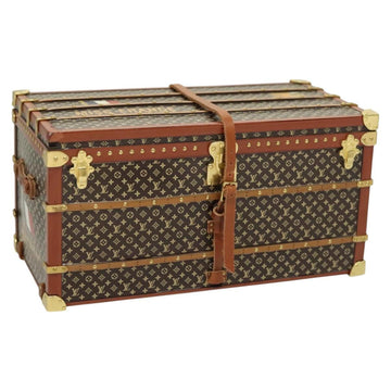 LOUIS VUITTON Miss France Paper Weight Brown M99408 LV Auth bs26787