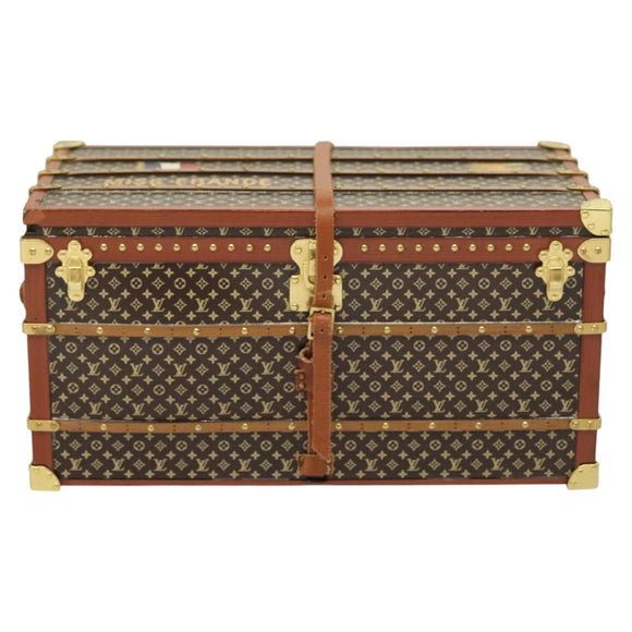 LOUIS VUITTON Miss France Paper Weight Brown M99408 LV Auth bs26787