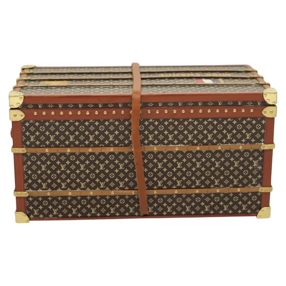 LOUIS VUITTON Miss France Paper Weight Brown M99408 LV Auth bs26787