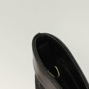 GUCCI GG Canvas Hand Bag Black Gold 002 1119 Auth bs26789-14