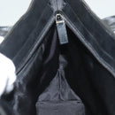 GUCCI GG Canvas Hand Bag Black Gold 002 1119 Auth bs26789-17