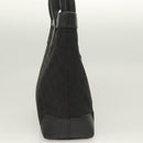 GUCCI GG Canvas Hand Bag Black Gold 002 1119 Auth bs26789-4