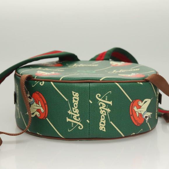 GUCCI The Jetsons Web Sherry Line Children Backpack PVC 752358 Auth bs26793