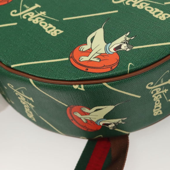 GUCCI The Jetsons Web Sherry Line Children Backpack PVC 752358 Auth bs26793