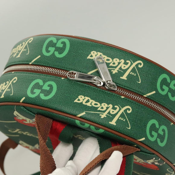 GUCCI The Jetsons Web Sherry Line Children Backpack PVC 752358 Auth bs26793