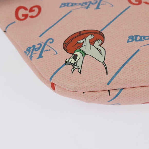 GUCCI THE Jetsons Children's Body Bag PVC Pink 502095 Auth bs26794