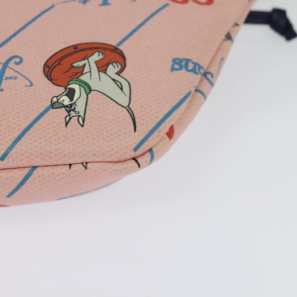 GUCCI THE Jetsons Children's Body Bag PVC Pink 502095 Auth bs26794