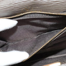 VALENTINO Shoulder Bag Leather Brown Gold Auth bs26800-21