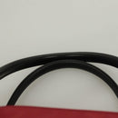 BURBERRY Nova Check Blue Label Tote Bag Nylon Red Auth bs26810-8